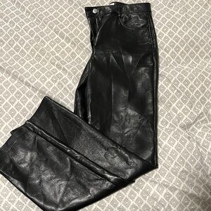 Aritzia Wilfred leather pant